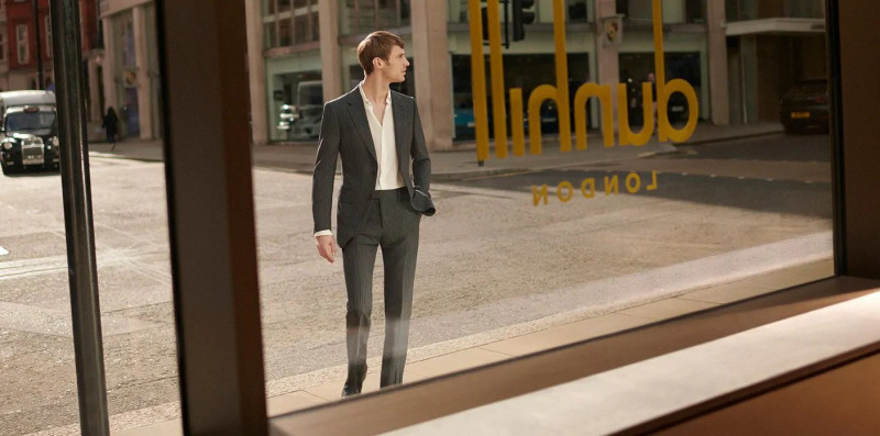 Dunhill Reflection advertisement for Autumn/Winter 2018