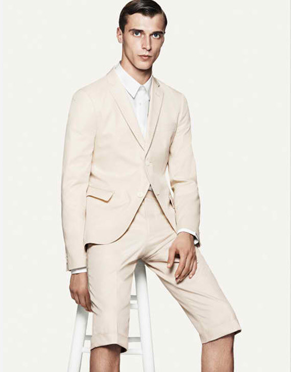 Clement Chabernaud featured in  the Uniqlo advertisement for Spring/Summer 2011