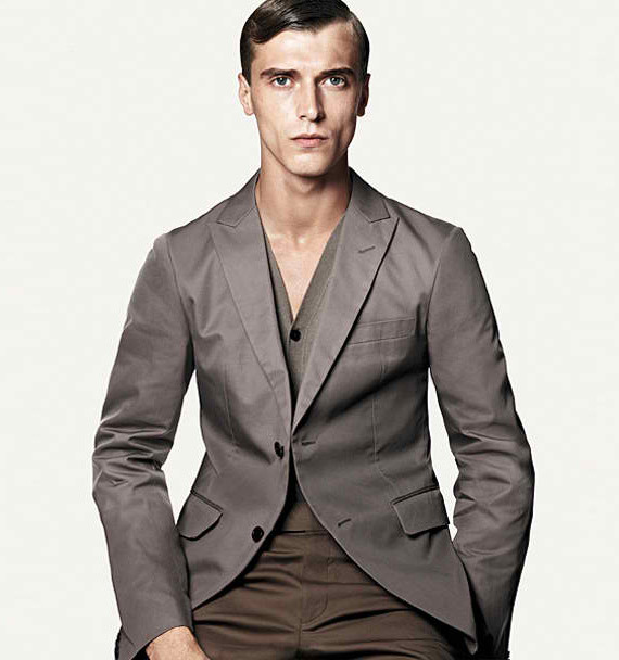 Clement Chabernaud featured in  the Uniqlo advertisement for Spring/Summer 2011