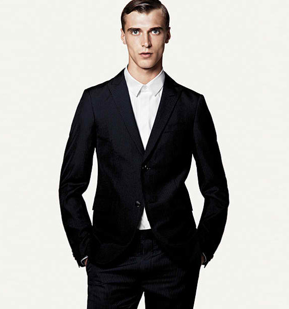 Clement Chabernaud featured in  the Uniqlo advertisement for Spring/Summer 2011