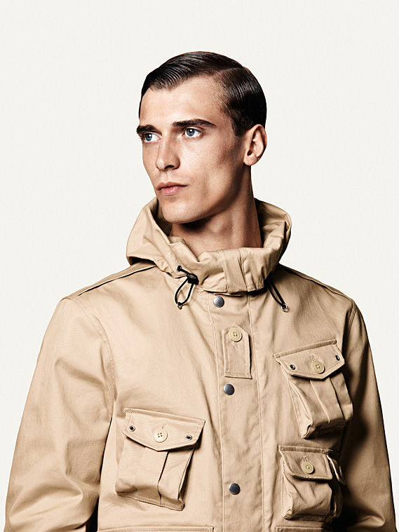 Clement Chabernaud featured in  the Uniqlo advertisement for Spring/Summer 2011