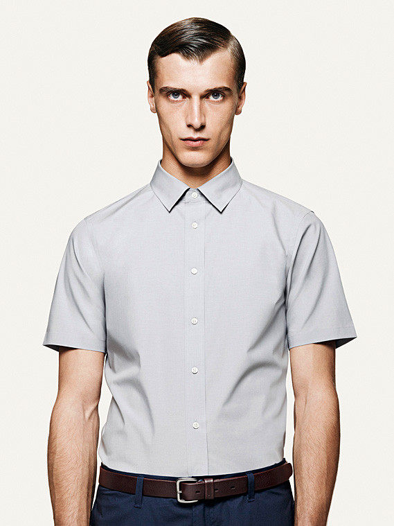 Clement Chabernaud featured in  the Uniqlo advertisement for Spring/Summer 2011