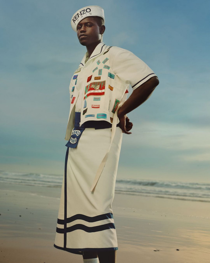 Kenzo Kenzo S/S 2023 Nautical Campaign advertisement for Spring/Summer 2023
