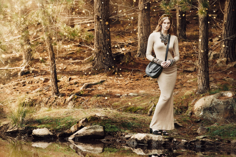 Alyssa Sutherland featured in  the Mimco Wilderness Manifesto lookbook for Autumn/Winter 2011