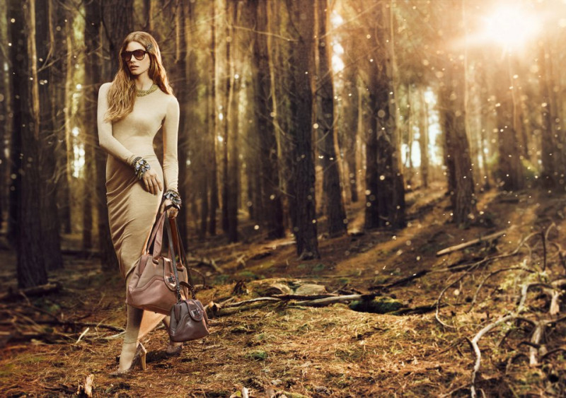 Alyssa Sutherland featured in  the Mimco Wilderness Manifesto lookbook for Autumn/Winter 2011