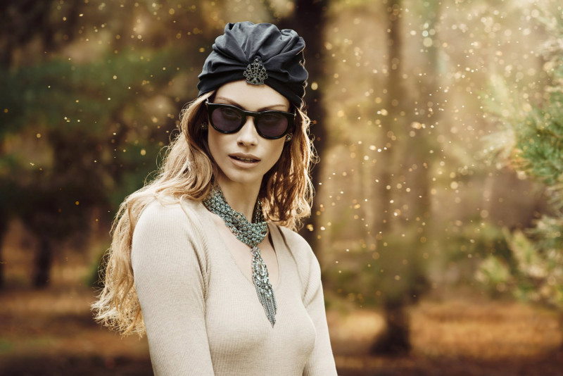 Alyssa Sutherland featured in  the Mimco Wilderness Manifesto lookbook for Autumn/Winter 2011