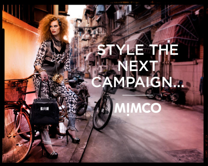 Alyssa Sutherland featured in  the Mimco Dreamwarp Society advertisement for Spring/Summer 2012
