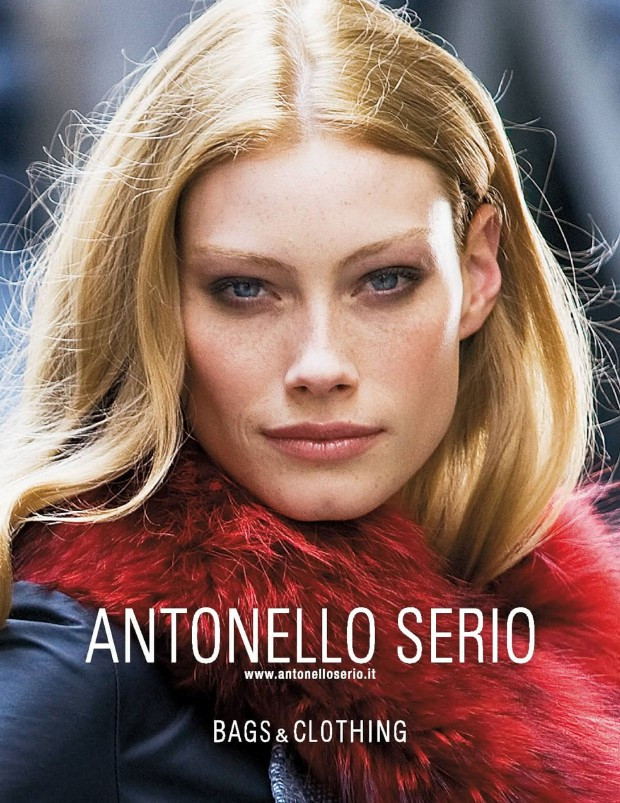 Alyssa Sutherland featured in  the Antonello Serio advertisement for Autumn/Winter 2011