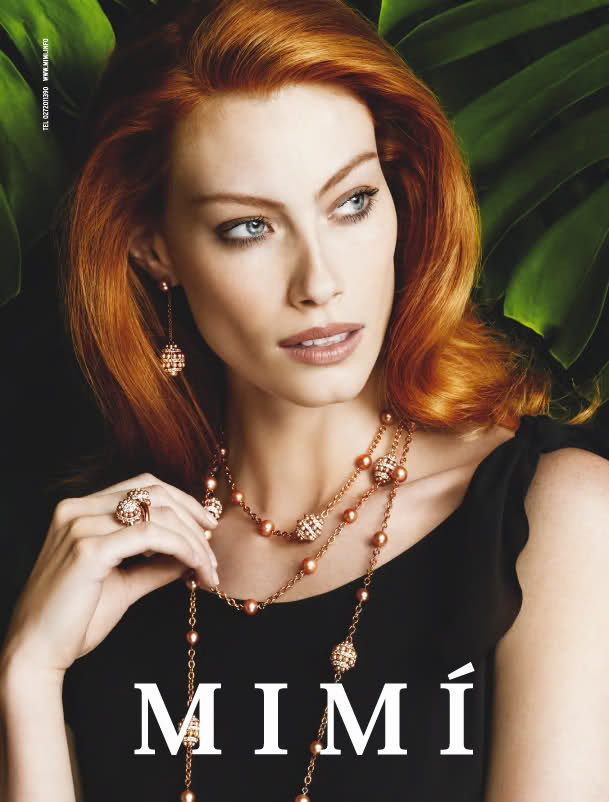 Alyssa Sutherland featured in  the Mimi Milano advertisement for Spring/Summer 2010