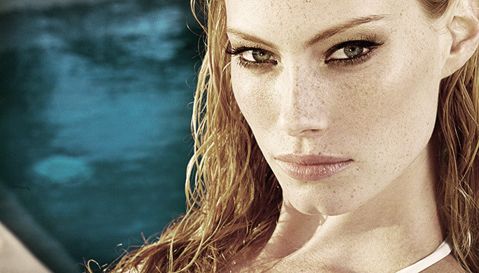 Alyssa Sutherland featured in  the Antonello Serio advertisement for Spring/Summer 2008