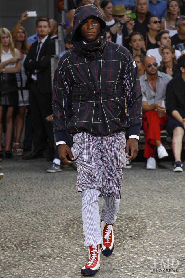 Moncler Gamme Bleu fashion show for Spring/Summer 2015