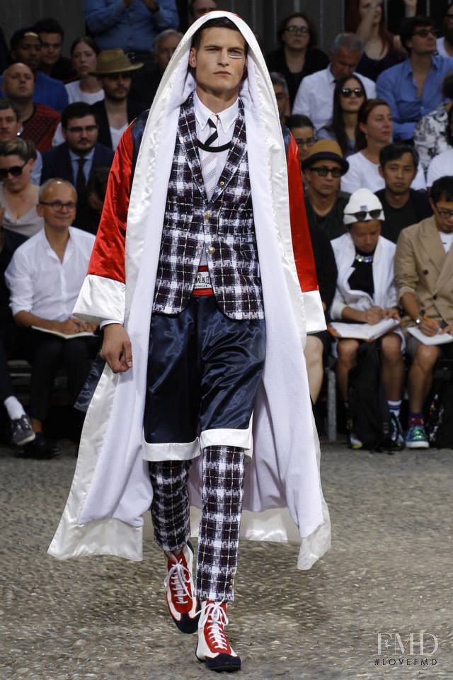 Moncler Gamme Bleu fashion show for Spring/Summer 2015