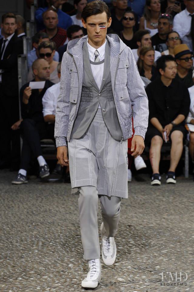 Moncler Gamme Bleu fashion show for Spring/Summer 2015