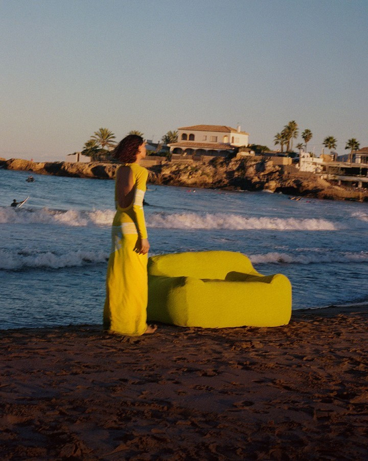 Barbara Valente featured in  the Missoni advertisement for Spring/Summer 2023