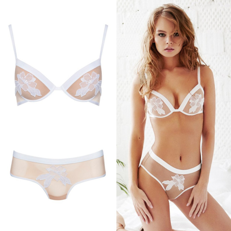 Anastasiya Scheglova featured in  the Wild Orchid catalogue for Spring/Summer 2016