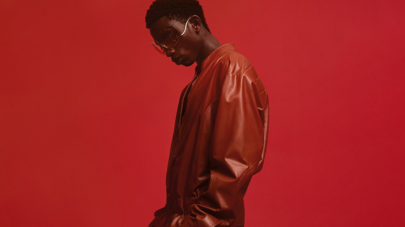 Rapha Keijzer featured in  the Ferrari Ferrari Style S/S 2023 Campaign advertisement for Spring/Summer 2023