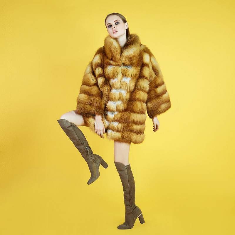 Anastasiya Scheglova featured in  the Elena Furs advertisement for Spring/Summer 2017