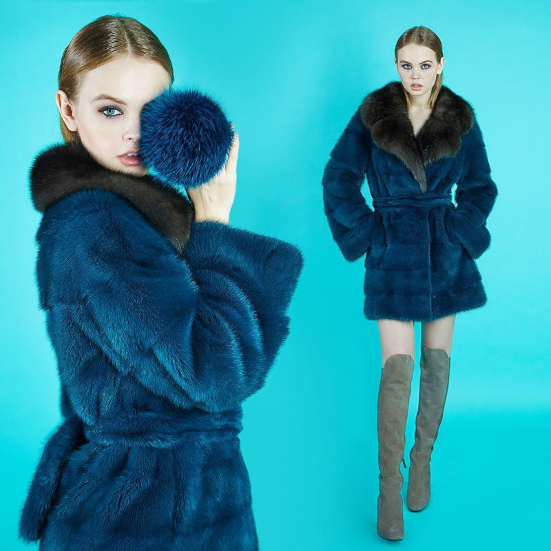 Anastasiya Scheglova featured in  the Elena Furs advertisement for Spring/Summer 2017