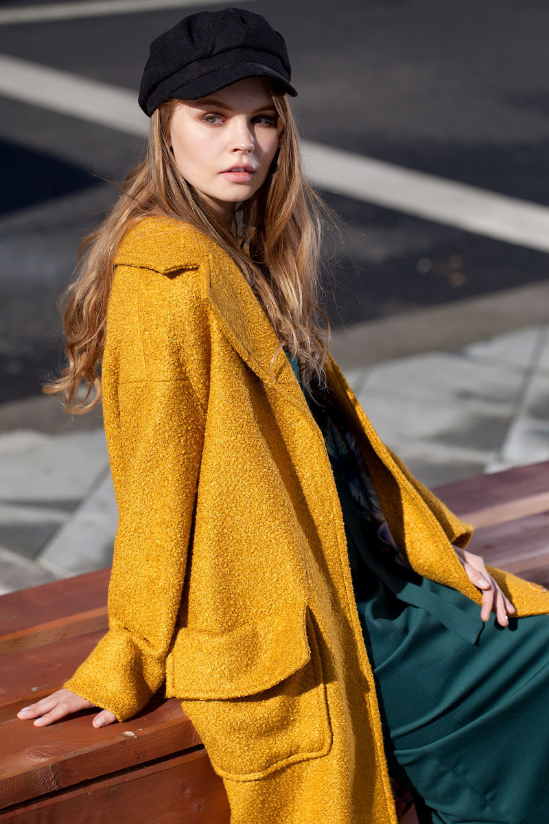 Anastasiya Scheglova featured in  the Ruxara catalogue for Fall 2017