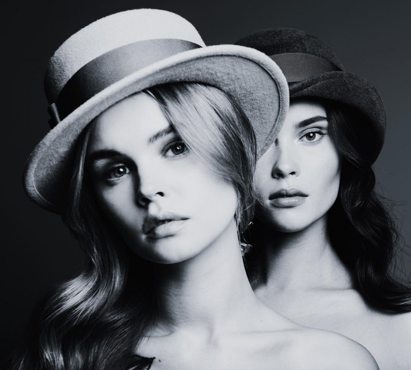 Anastasiya Scheglova featured in  the Constante Hats lookbook for Autumn/Winter 2016