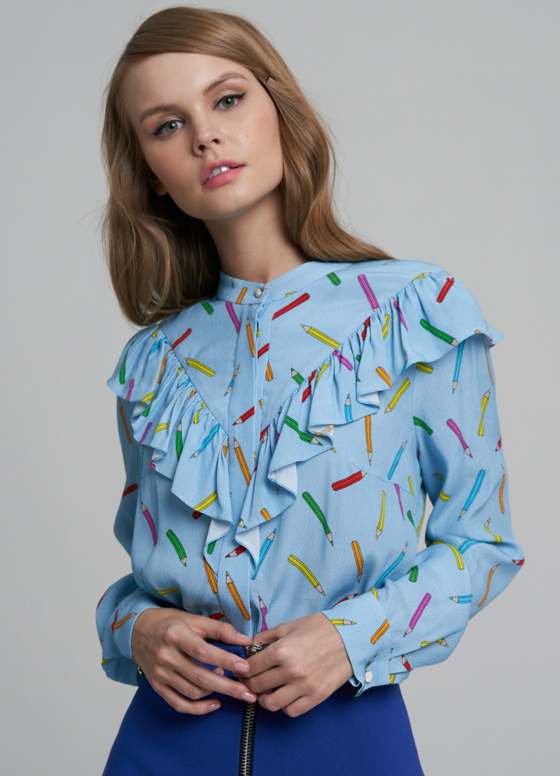 Anastasiya Scheglova featured in  the Roseville catalogue for Spring/Summer 2018