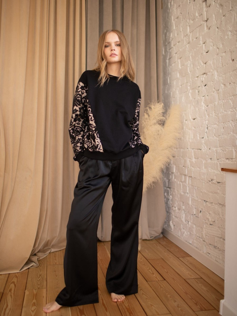 Anastasiya Scheglova featured in  the Brikoly lookbook for Spring/Summer 2022