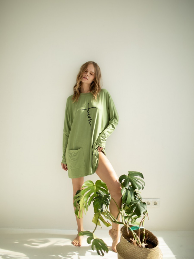 Anastasiya Scheglova featured in  the Brikoly lookbook for Spring/Summer 2022