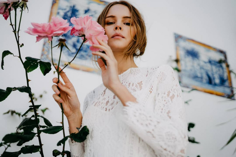 Anastasiya Scheglova featured in  the Ivy & Oak lookbook for Summer 2019