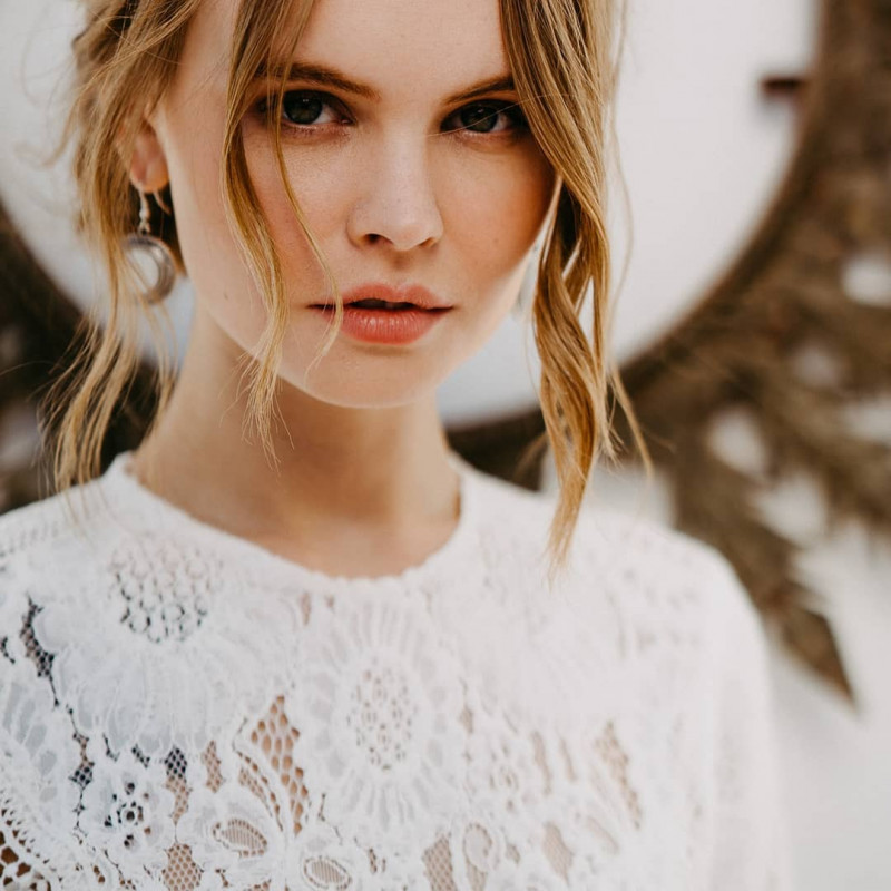 Anastasiya Scheglova featured in  the Ivy & Oak lookbook for Summer 2019