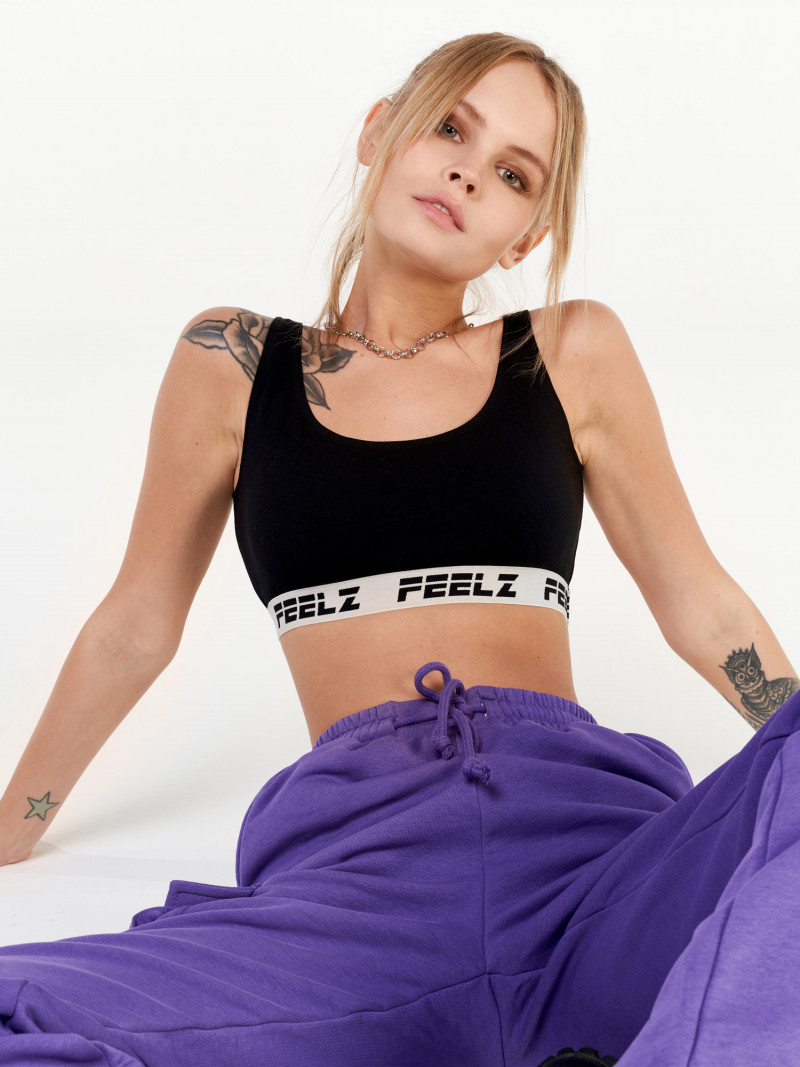 Anastasiya Scheglova featured in  the Feelz lookbook for Spring/Summer 2020