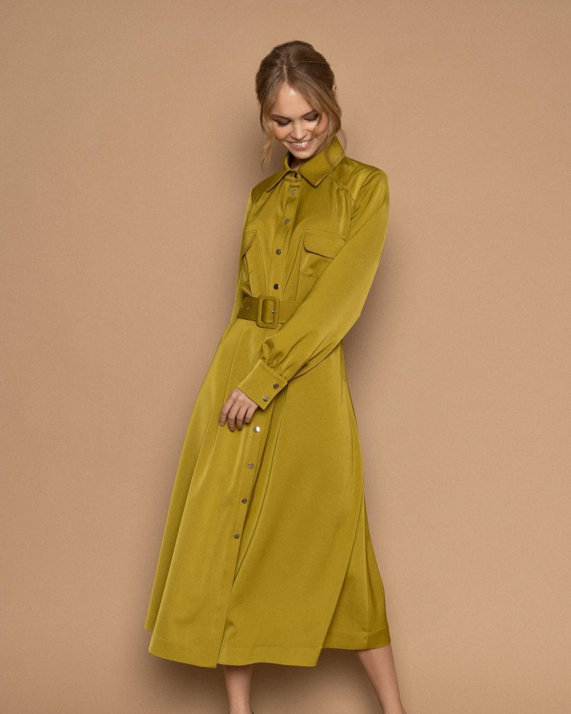 Anastasiya Scheglova featured in  the La Pina lookbook for Spring/Summer 2019