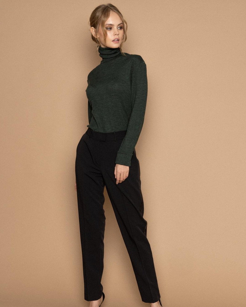 Anastasiya Scheglova featured in  the La Pina lookbook for Spring/Summer 2019