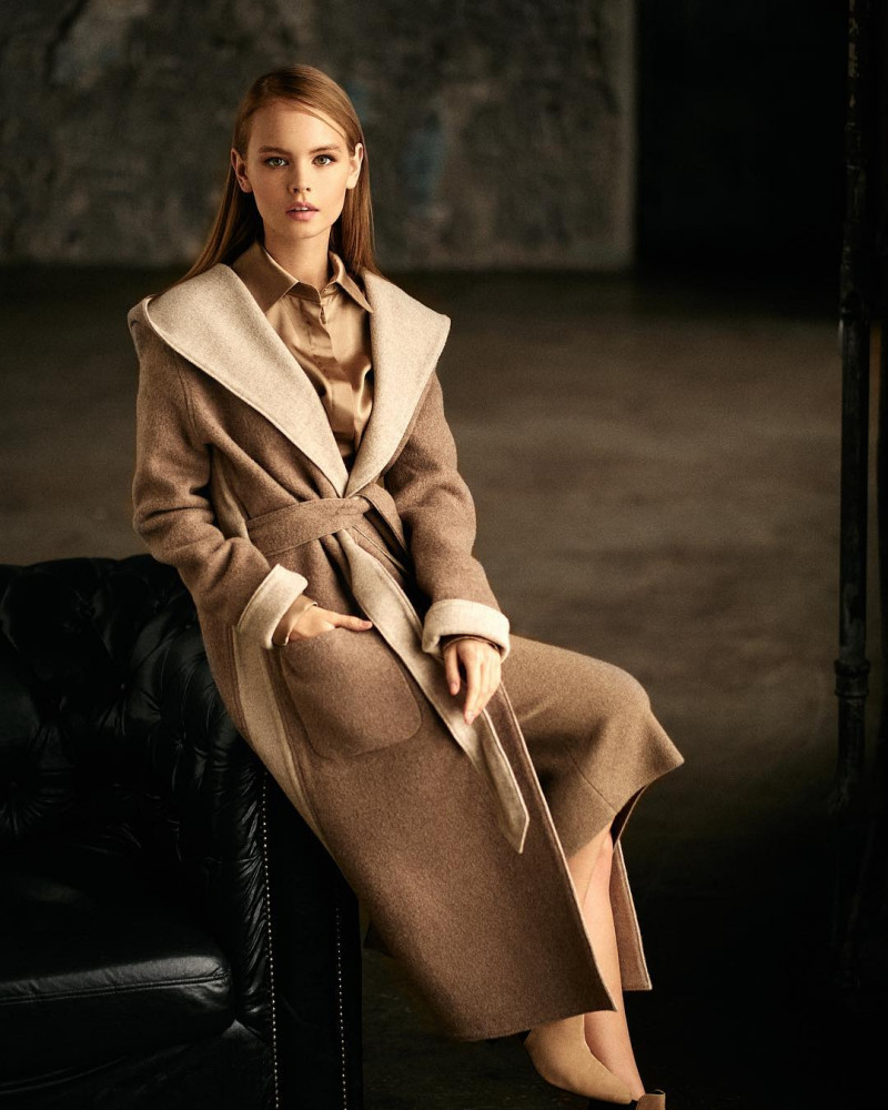 Anastasiya Scheglova featured in  the La Pina lookbook for Spring/Summer 2019