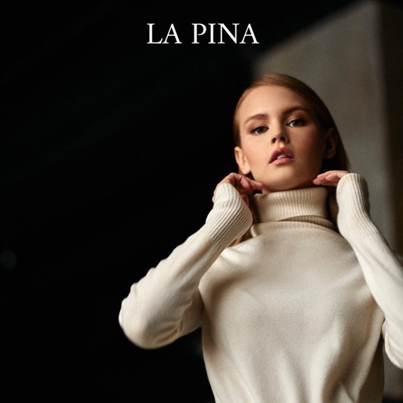 Anastasiya Scheglova featured in  the La Pina lookbook for Spring/Summer 2019