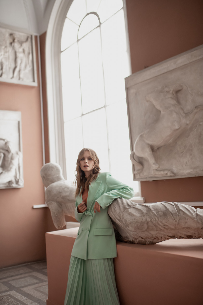 Anastasiya Scheglova featured in  the Latrika advertisement for Spring/Summer 2019