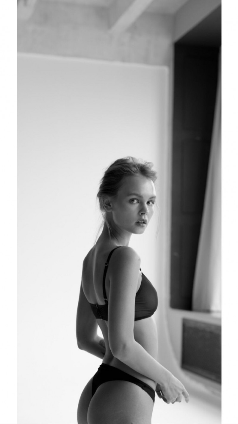 Anastasiya Scheglova featured in  the Vikki Underwear lookbook for Spring/Summer 2019