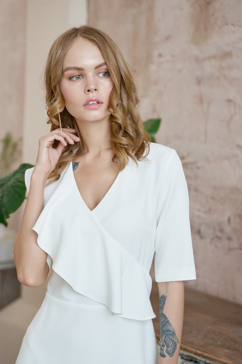 Anastasiya Scheglova featured in  the A\'Kate catalogue for Spring/Summer 2019