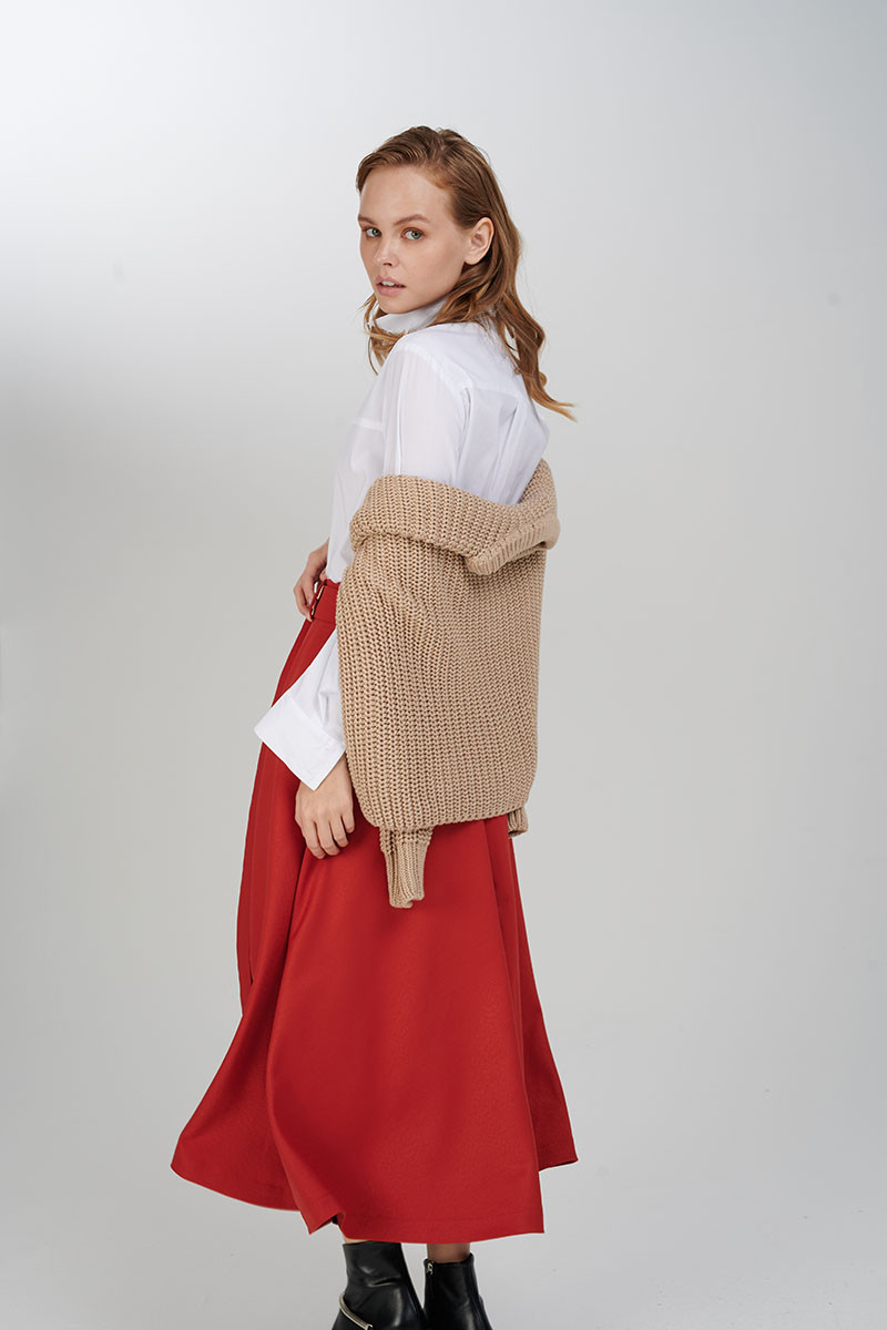 Anastasiya Scheglova featured in  the Marinari catalogue for Autumn/Winter 2019