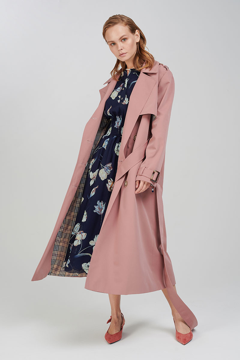 Anastasiya Scheglova featured in  the Marinari catalogue for Autumn/Winter 2019