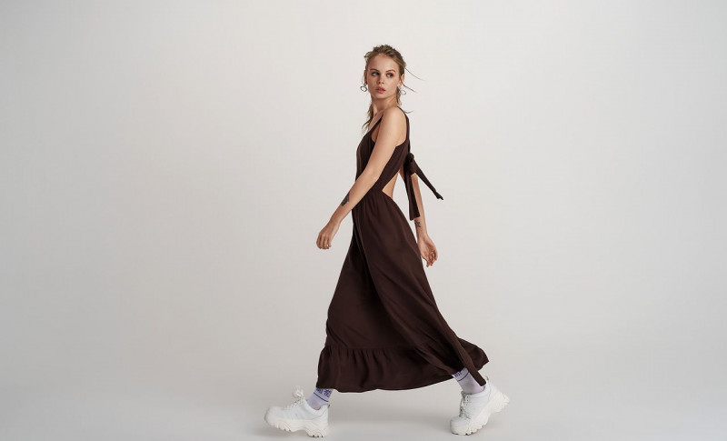 Anastasiya Scheglova featured in  the Befree catalogue for Spring/Summer 2019