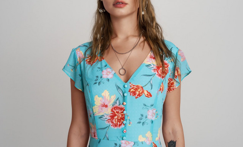 Anastasiya Scheglova featured in  the Befree catalogue for Spring/Summer 2019