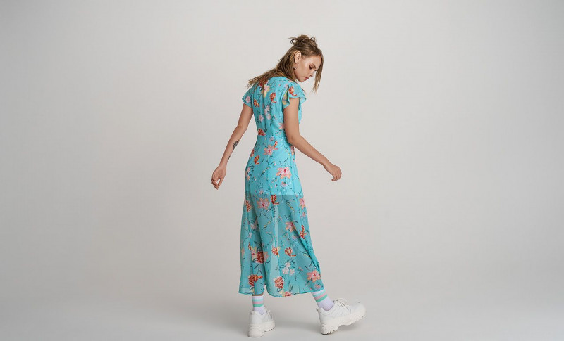 Anastasiya Scheglova featured in  the Befree catalogue for Spring/Summer 2019