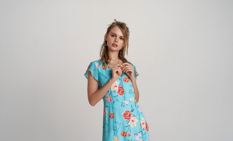 Anastasiya Scheglova featured in  the Befree catalogue for Spring/Summer 2019