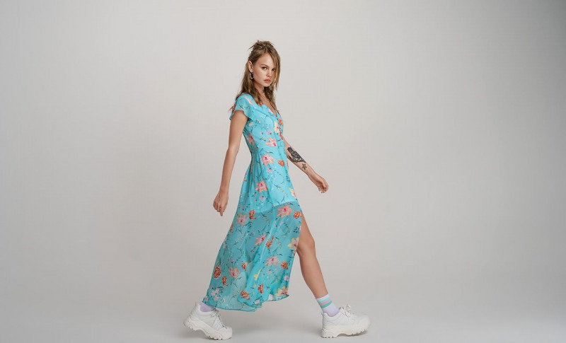 Anastasiya Scheglova featured in  the Befree catalogue for Spring/Summer 2019