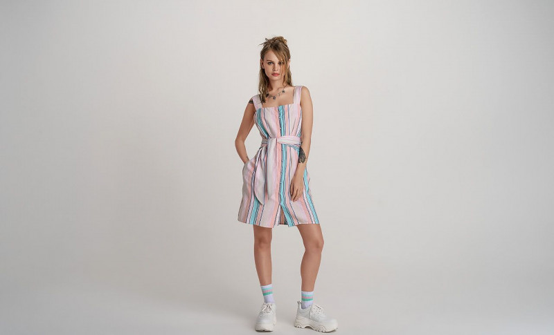 Anastasiya Scheglova featured in  the Befree catalogue for Spring/Summer 2019