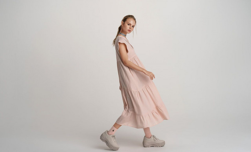 Anastasiya Scheglova featured in  the Befree catalogue for Spring/Summer 2019