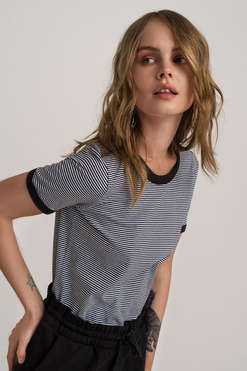 Anastasiya Scheglova featured in  the Befree catalogue for Spring/Summer 2019