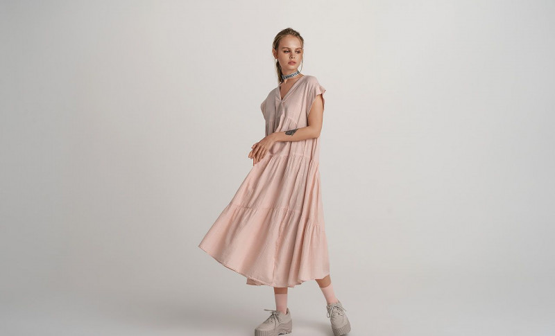 Anastasiya Scheglova featured in  the Befree catalogue for Spring/Summer 2019