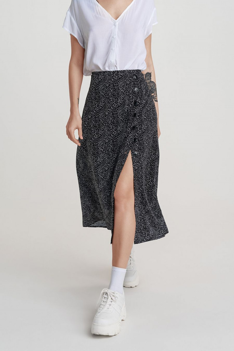 Anastasiya Scheglova featured in  the Befree catalogue for Spring/Summer 2019