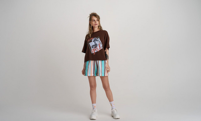 Anastasiya Scheglova featured in  the Befree catalogue for Spring/Summer 2019